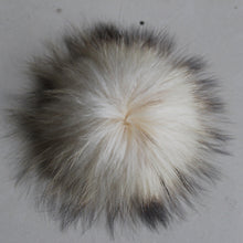 Load image into Gallery viewer, Big Size 15cm DIY Real Fox Fur Pompoms Raccoon Fur Pom Poms Balls Natural Fur Pompon For Hats Bags Shoes Scarves Accessories