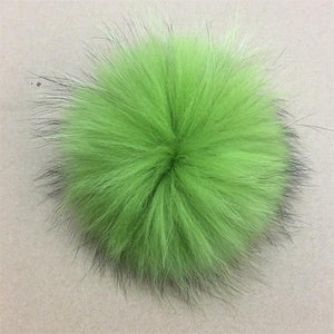 Big Size 15cm DIY Real Fox Fur Pompoms Raccoon Fur Pom Poms Balls Natural Fur Pompon For Hats Bags Shoes Scarves Accessories