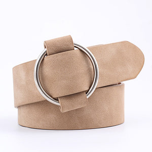 NO.ONEPAUL women belt Genuine Leather New Punk style fashion Pin Buckle jeans Decorative Belt Chain luxury brand belts for women