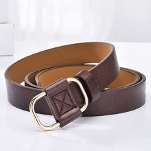 Load image into Gallery viewer, NO.ONEPAUL women belt Genuine Leather New Punk style fashion Pin Buckle jeans Decorative Belt Chain luxury brand belts for women