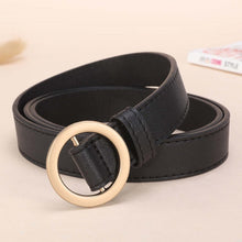 Load image into Gallery viewer, NO.ONEPAUL women belt Genuine Leather New Punk style fashion Pin Buckle jeans Decorative Belt Chain luxury brand belts for women